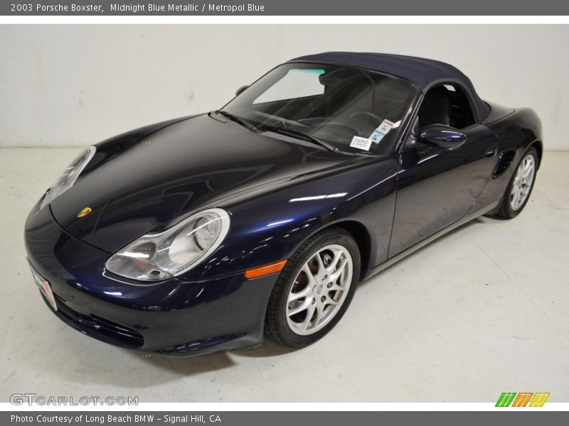 Midnight Blue Metallic / Metropol Blue 2003 Porsche Boxster