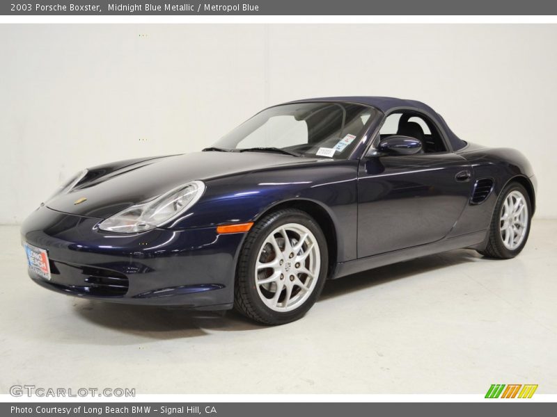 Midnight Blue Metallic / Metropol Blue 2003 Porsche Boxster