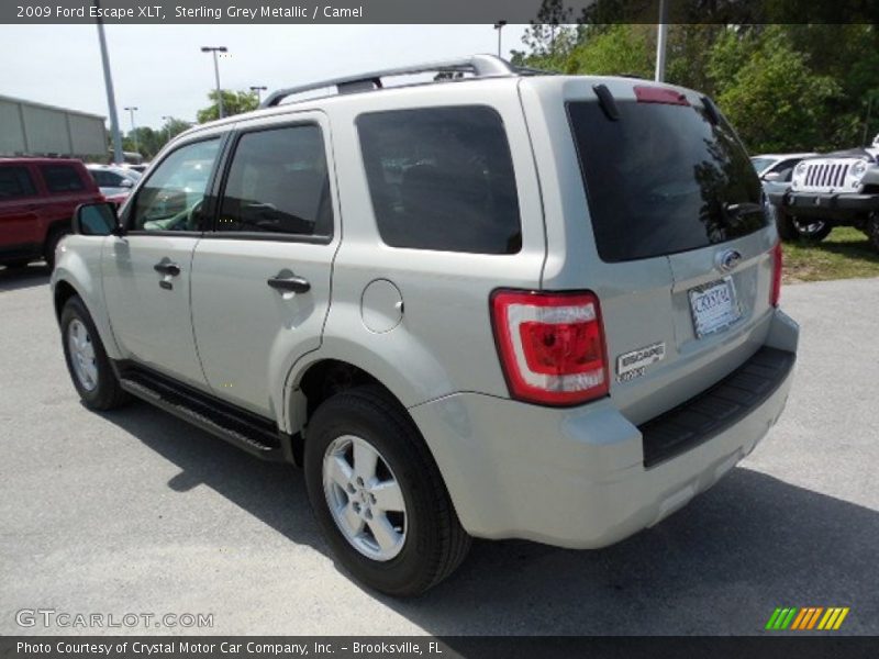 Sterling Grey Metallic / Camel 2009 Ford Escape XLT