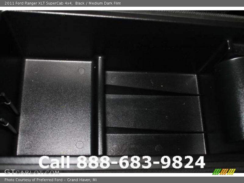 Black / Medium Dark Flint 2011 Ford Ranger XLT SuperCab 4x4