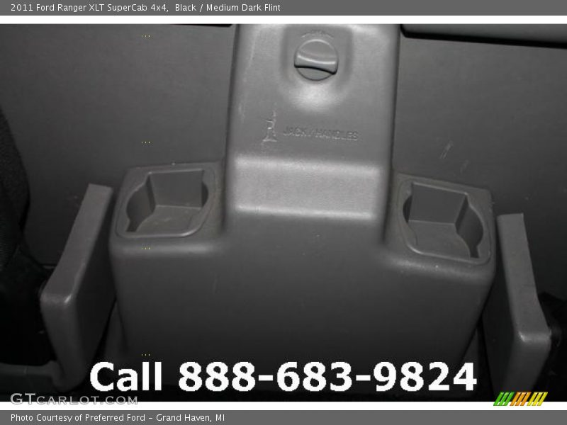 Black / Medium Dark Flint 2011 Ford Ranger XLT SuperCab 4x4