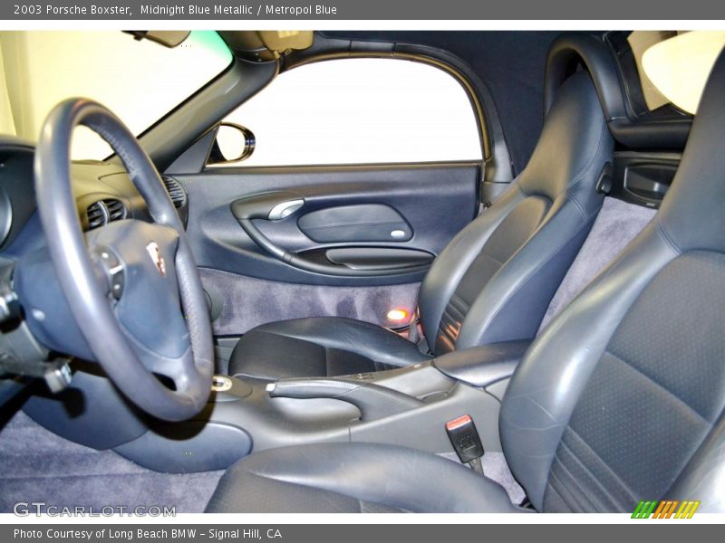 Midnight Blue Metallic / Metropol Blue 2003 Porsche Boxster