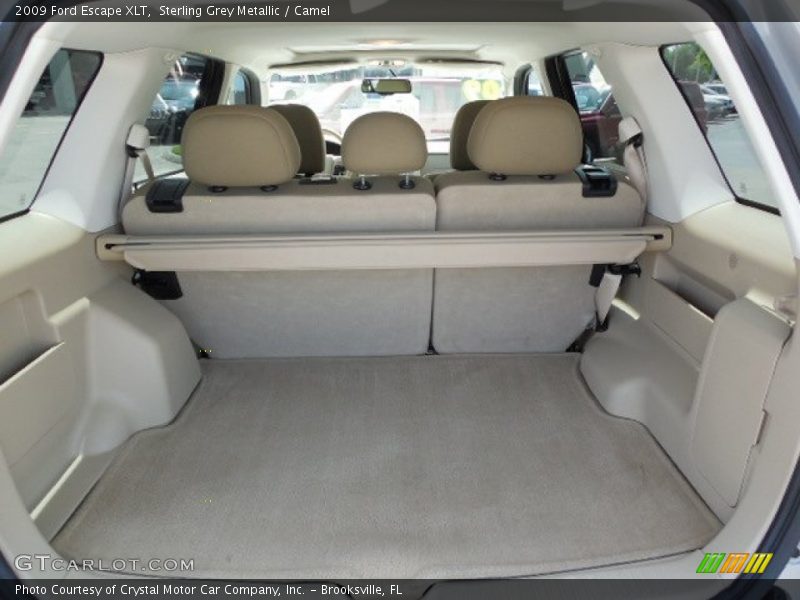 Sterling Grey Metallic / Camel 2009 Ford Escape XLT