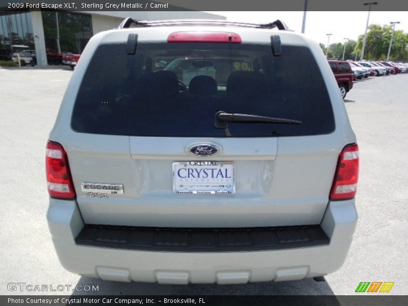 Sterling Grey Metallic / Camel 2009 Ford Escape XLT