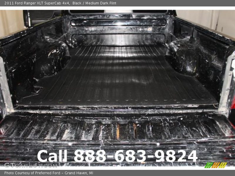 Black / Medium Dark Flint 2011 Ford Ranger XLT SuperCab 4x4