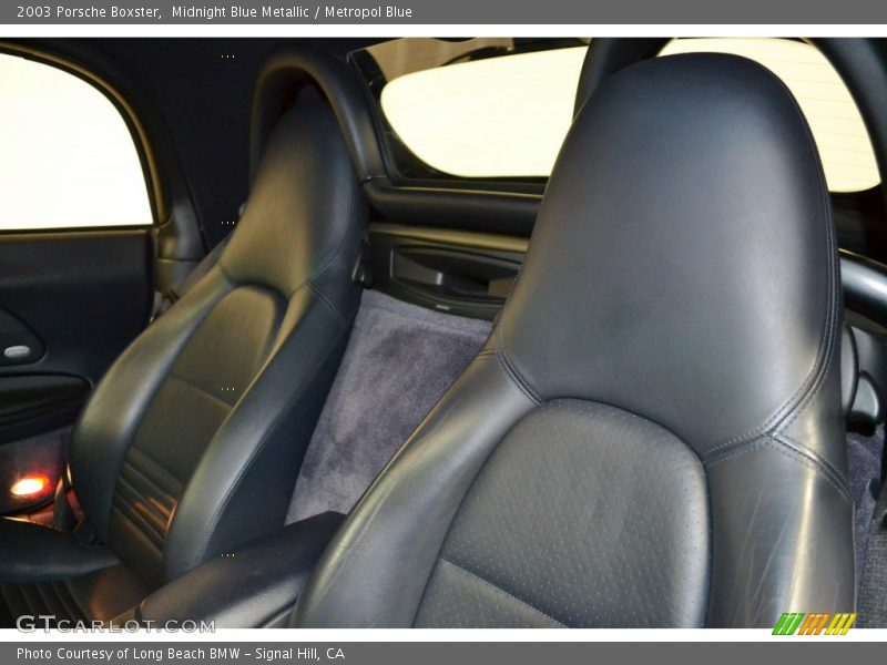 Midnight Blue Metallic / Metropol Blue 2003 Porsche Boxster