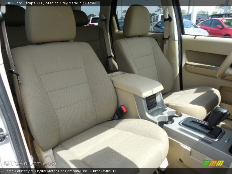 Sterling Grey Metallic / Camel 2009 Ford Escape XLT