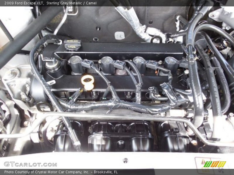 Sterling Grey Metallic / Camel 2009 Ford Escape XLT