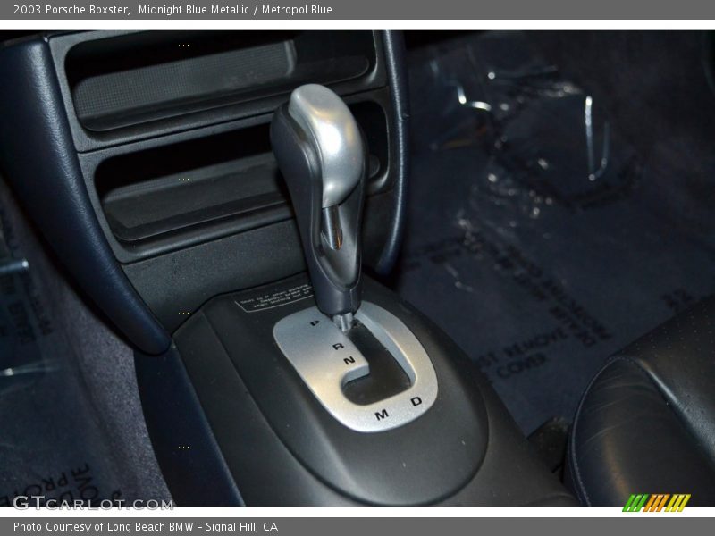 Midnight Blue Metallic / Metropol Blue 2003 Porsche Boxster