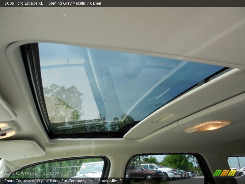 Sterling Grey Metallic / Camel 2009 Ford Escape XLT