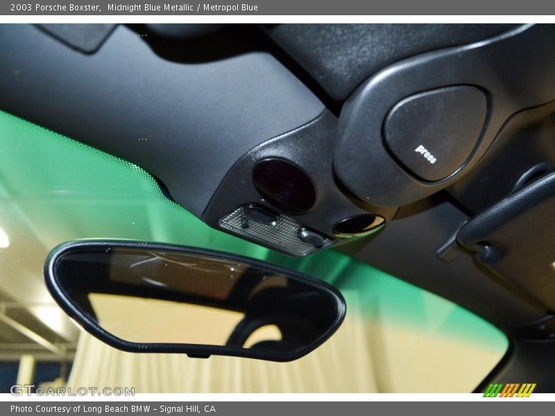 Midnight Blue Metallic / Metropol Blue 2003 Porsche Boxster