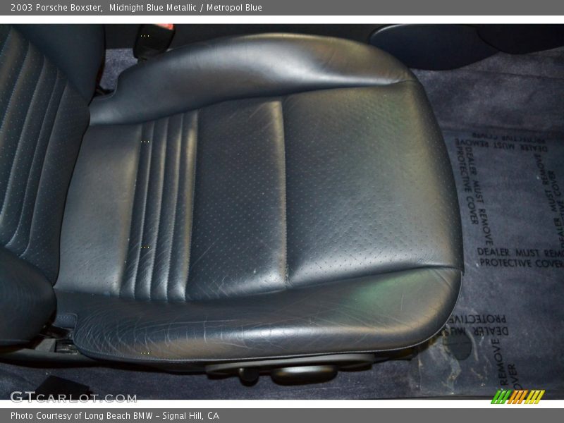 Midnight Blue Metallic / Metropol Blue 2003 Porsche Boxster