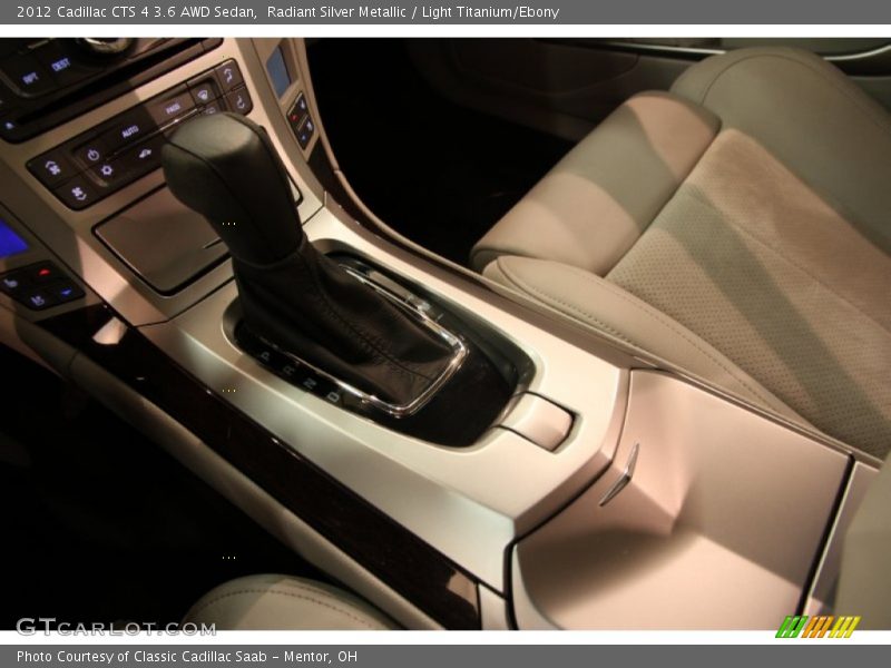 Radiant Silver Metallic / Light Titanium/Ebony 2012 Cadillac CTS 4 3.6 AWD Sedan