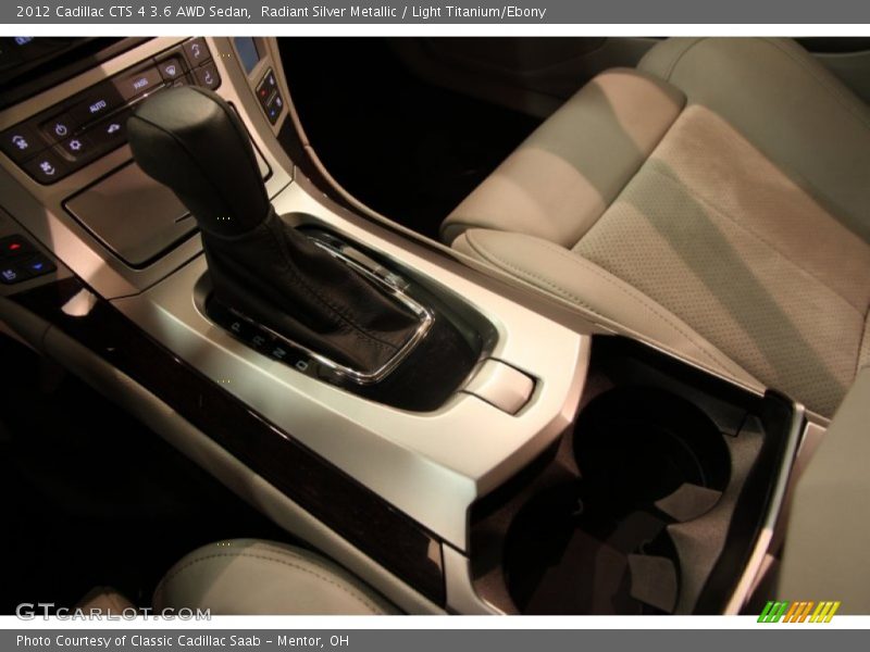 Radiant Silver Metallic / Light Titanium/Ebony 2012 Cadillac CTS 4 3.6 AWD Sedan