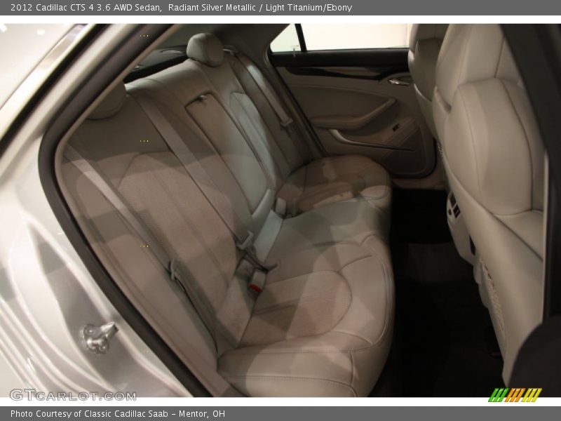 Radiant Silver Metallic / Light Titanium/Ebony 2012 Cadillac CTS 4 3.6 AWD Sedan