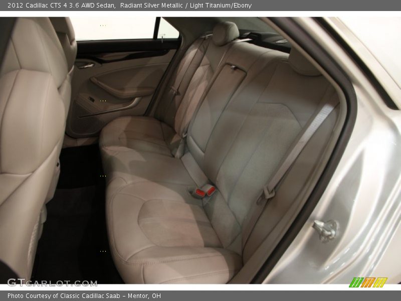 Radiant Silver Metallic / Light Titanium/Ebony 2012 Cadillac CTS 4 3.6 AWD Sedan