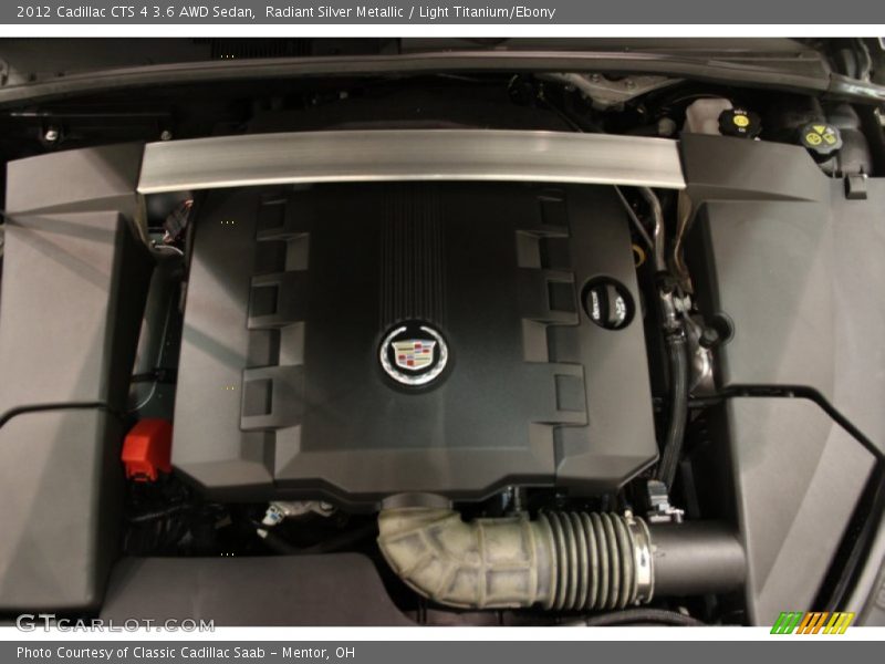 Radiant Silver Metallic / Light Titanium/Ebony 2012 Cadillac CTS 4 3.6 AWD Sedan