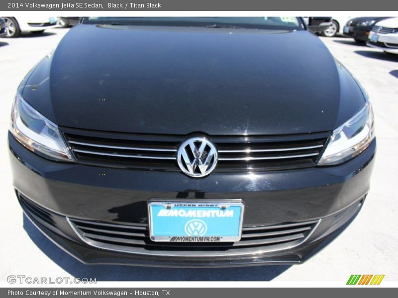 Black / Titan Black 2014 Volkswagen Jetta SE Sedan