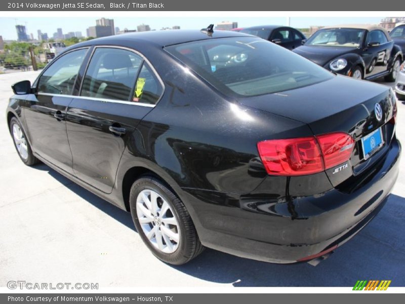 Black / Titan Black 2014 Volkswagen Jetta SE Sedan