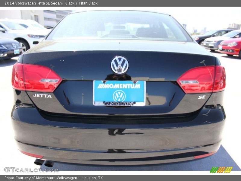 Black / Titan Black 2014 Volkswagen Jetta SE Sedan