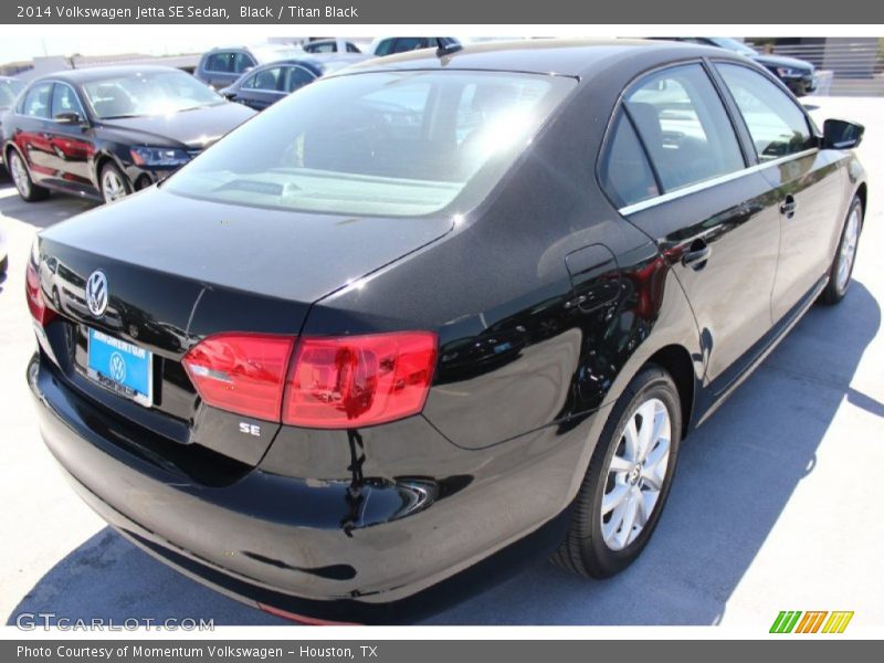 Black / Titan Black 2014 Volkswagen Jetta SE Sedan
