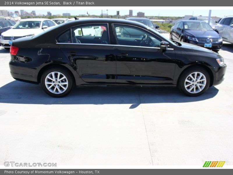 Black / Titan Black 2014 Volkswagen Jetta SE Sedan