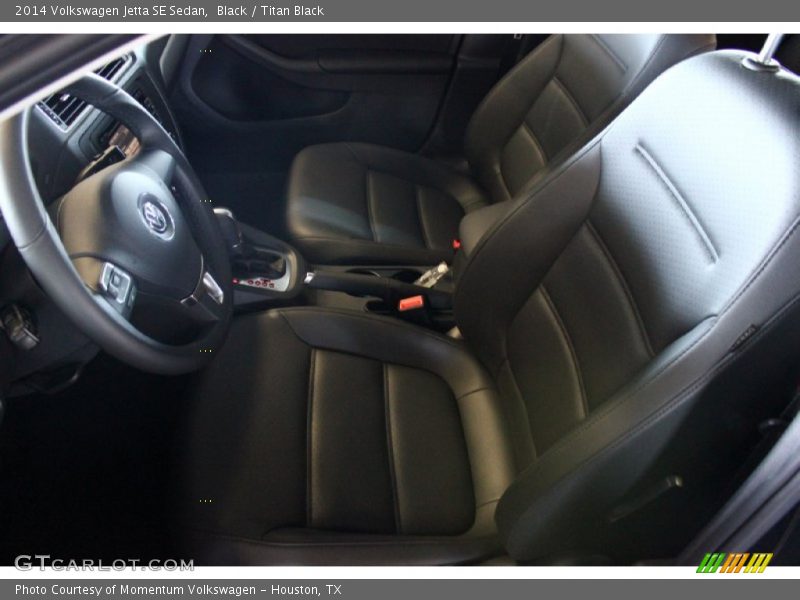 Black / Titan Black 2014 Volkswagen Jetta SE Sedan