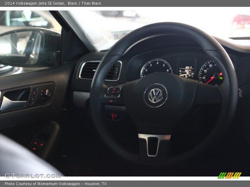 Black / Titan Black 2014 Volkswagen Jetta SE Sedan
