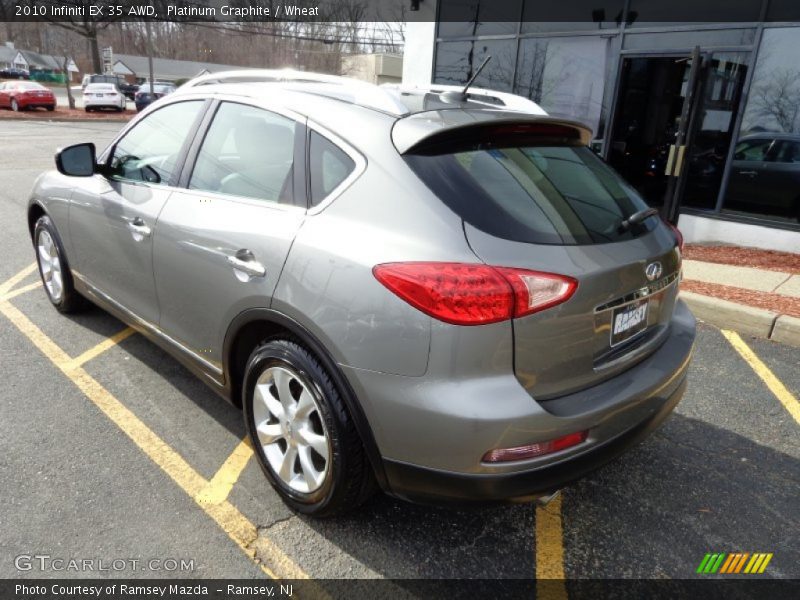 Platinum Graphite / Wheat 2010 Infiniti EX 35 AWD