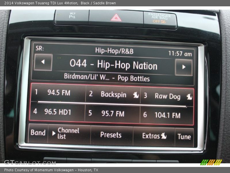 Black / Saddle Brown 2014 Volkswagen Touareg TDI Lux 4Motion