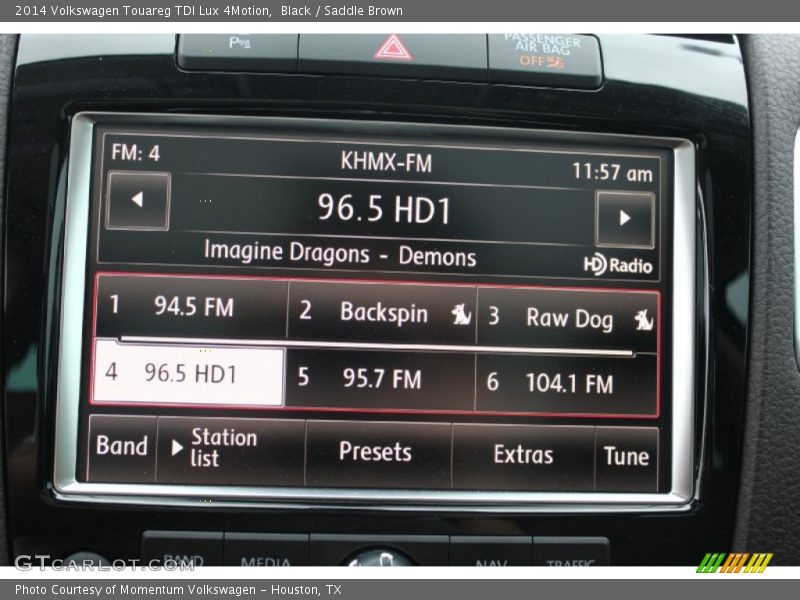 Black / Saddle Brown 2014 Volkswagen Touareg TDI Lux 4Motion