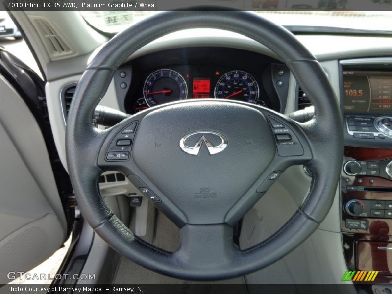 Platinum Graphite / Wheat 2010 Infiniti EX 35 AWD