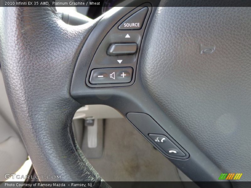 Platinum Graphite / Wheat 2010 Infiniti EX 35 AWD