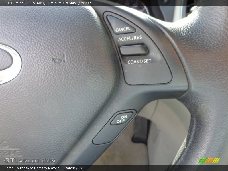 Platinum Graphite / Wheat 2010 Infiniti EX 35 AWD