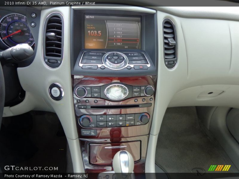 Platinum Graphite / Wheat 2010 Infiniti EX 35 AWD