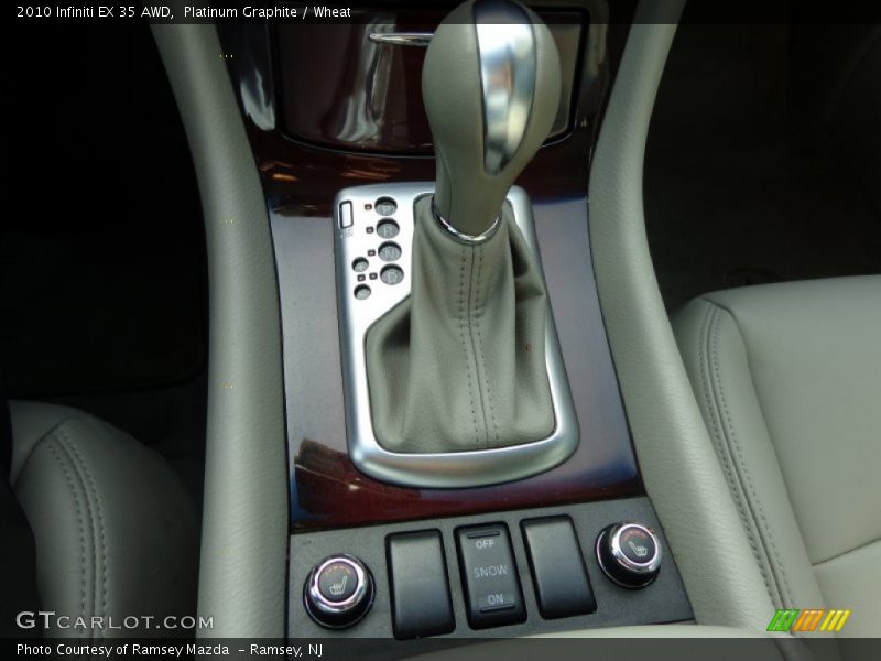 Platinum Graphite / Wheat 2010 Infiniti EX 35 AWD