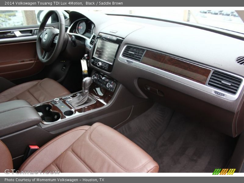  2014 Touareg TDI Lux 4Motion Saddle Brown Interior