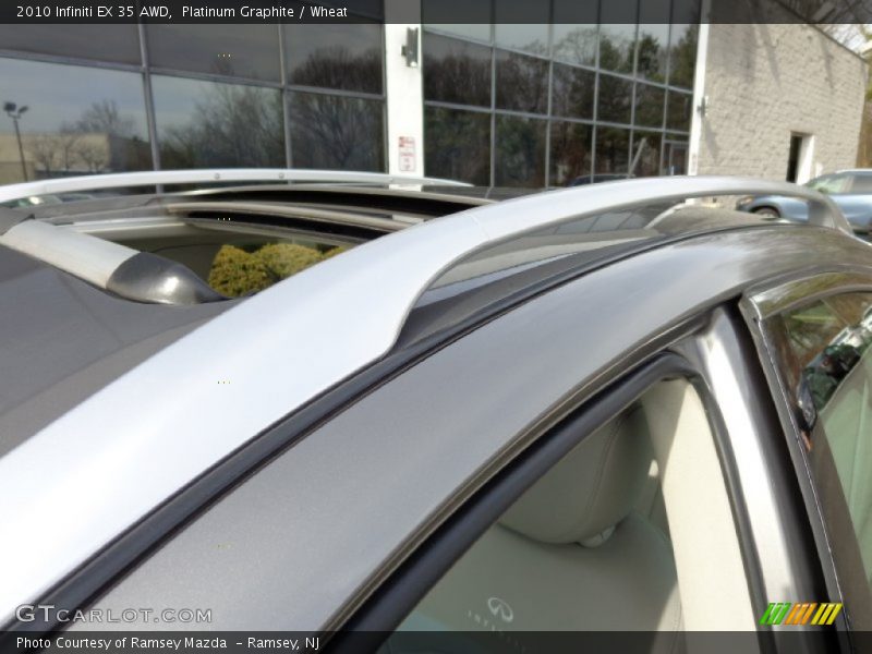 Platinum Graphite / Wheat 2010 Infiniti EX 35 AWD