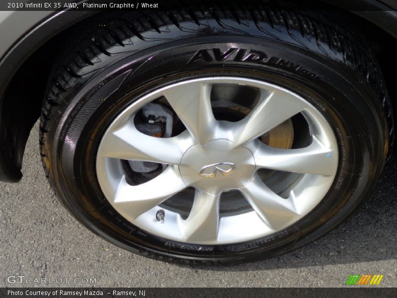 Platinum Graphite / Wheat 2010 Infiniti EX 35 AWD