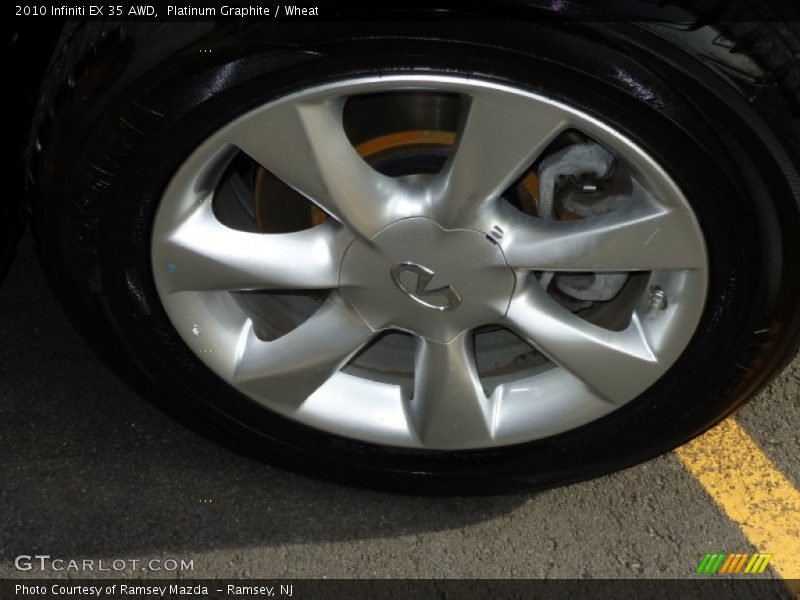 Platinum Graphite / Wheat 2010 Infiniti EX 35 AWD