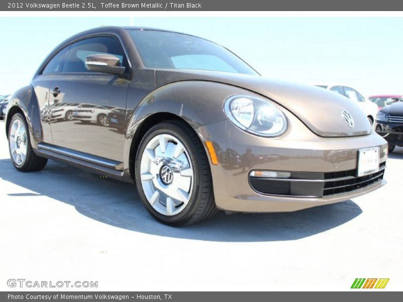 Toffee Brown Metallic / Titan Black 2012 Volkswagen Beetle 2.5L
