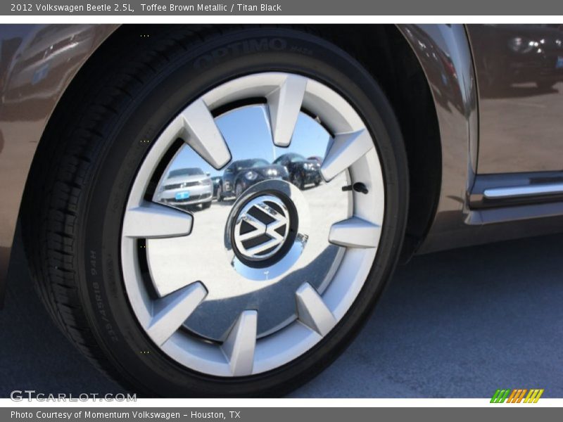 Toffee Brown Metallic / Titan Black 2012 Volkswagen Beetle 2.5L