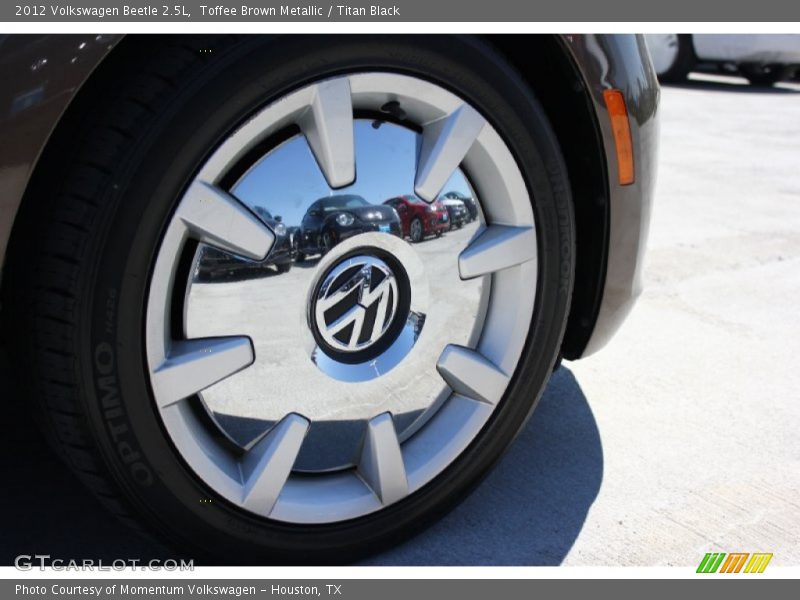 Toffee Brown Metallic / Titan Black 2012 Volkswagen Beetle 2.5L