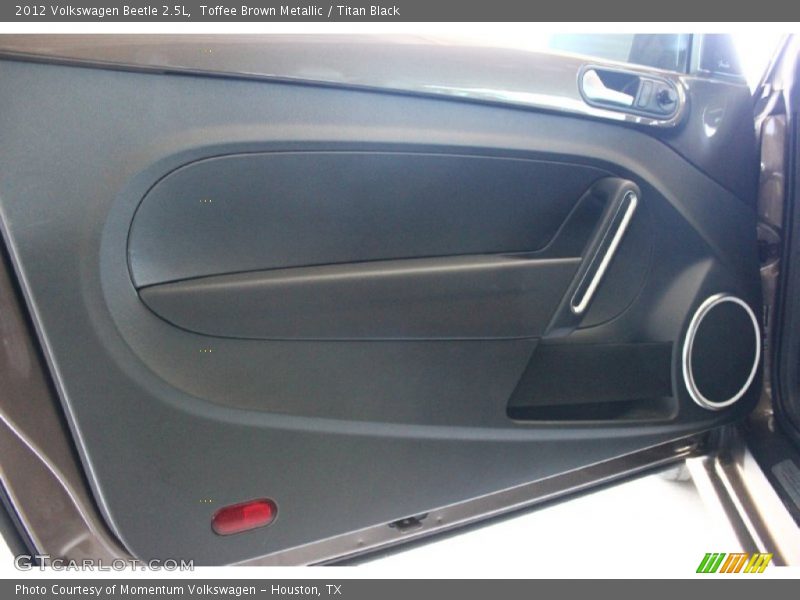 Toffee Brown Metallic / Titan Black 2012 Volkswagen Beetle 2.5L