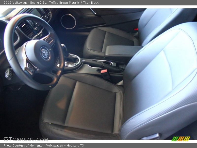 Toffee Brown Metallic / Titan Black 2012 Volkswagen Beetle 2.5L