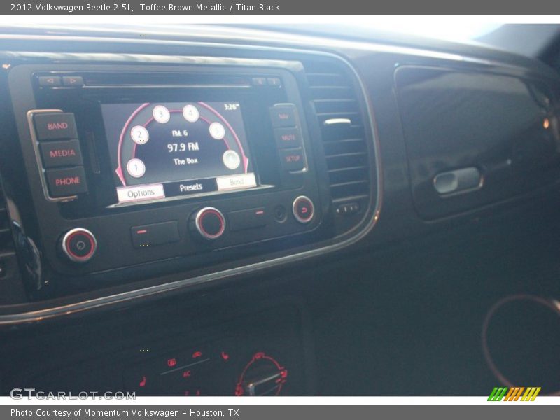 Toffee Brown Metallic / Titan Black 2012 Volkswagen Beetle 2.5L