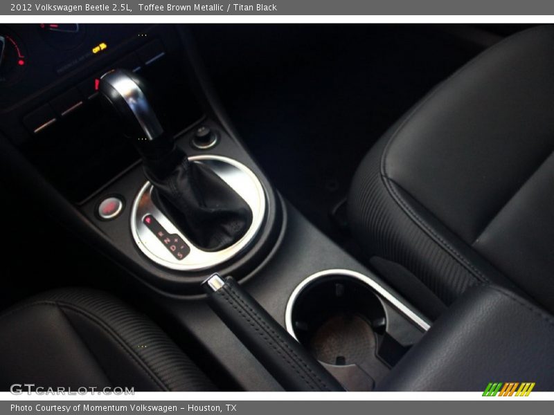 Toffee Brown Metallic / Titan Black 2012 Volkswagen Beetle 2.5L
