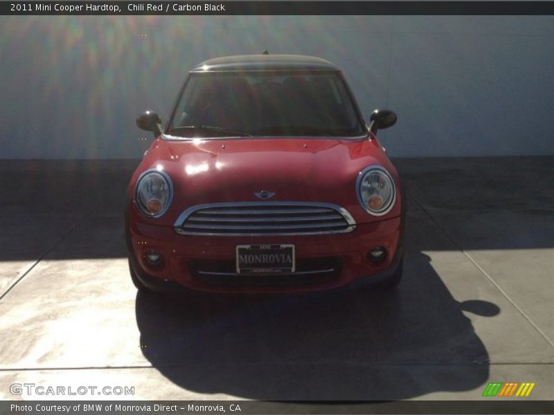 Chili Red / Carbon Black 2011 Mini Cooper Hardtop