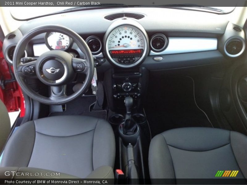 Chili Red / Carbon Black 2011 Mini Cooper Hardtop