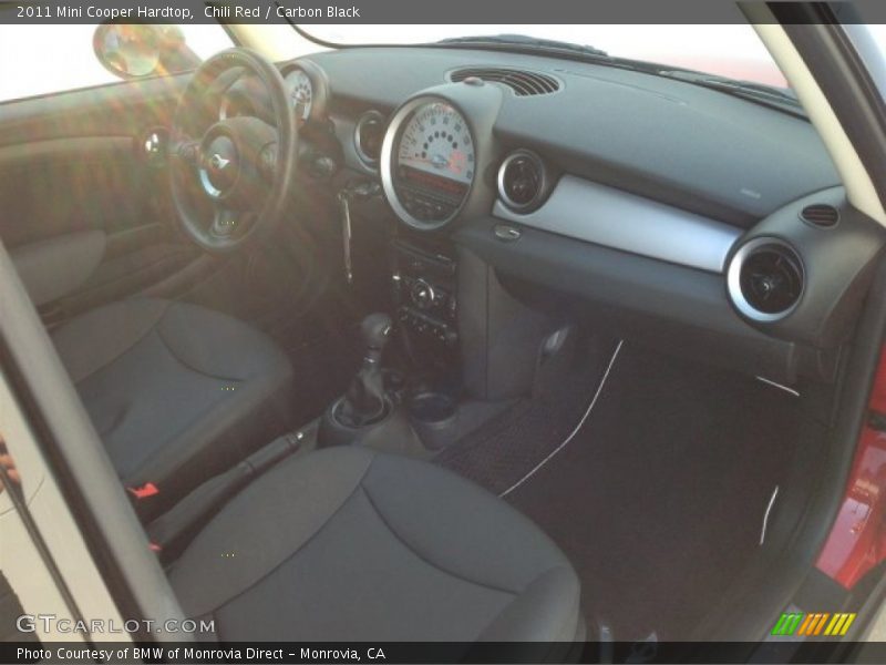 Chili Red / Carbon Black 2011 Mini Cooper Hardtop